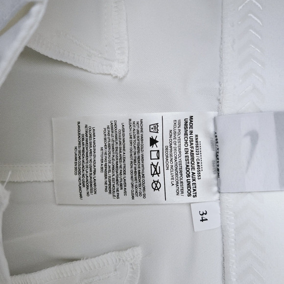 Nike Vapor Select White Long Baseball Pants size M - Picture 5 of 8